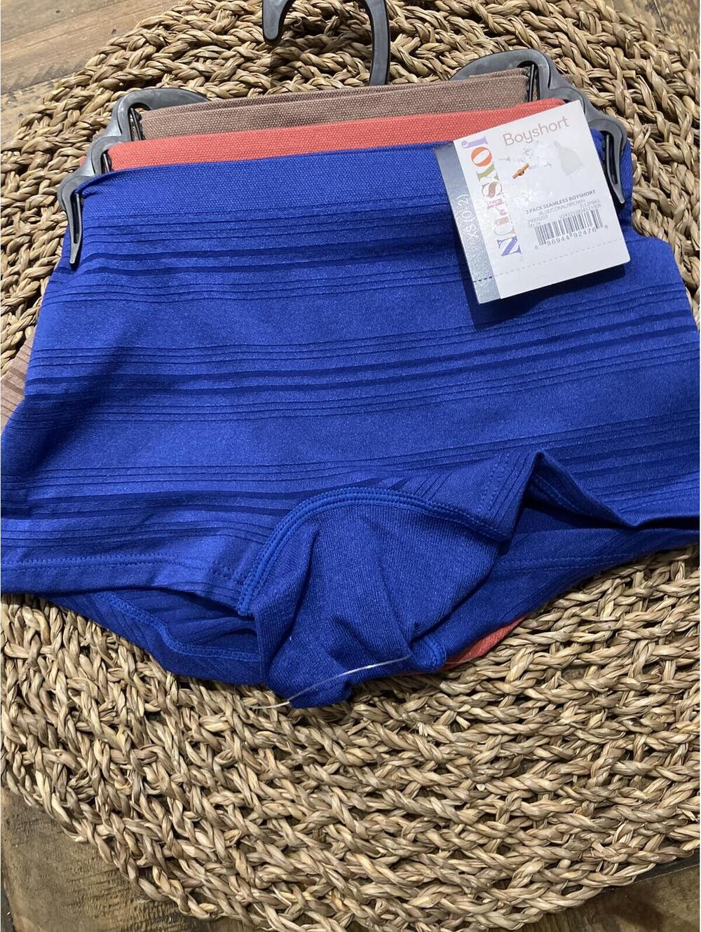 NWT Natori 3-Pack Seamless Boyshort Underwear Size XS